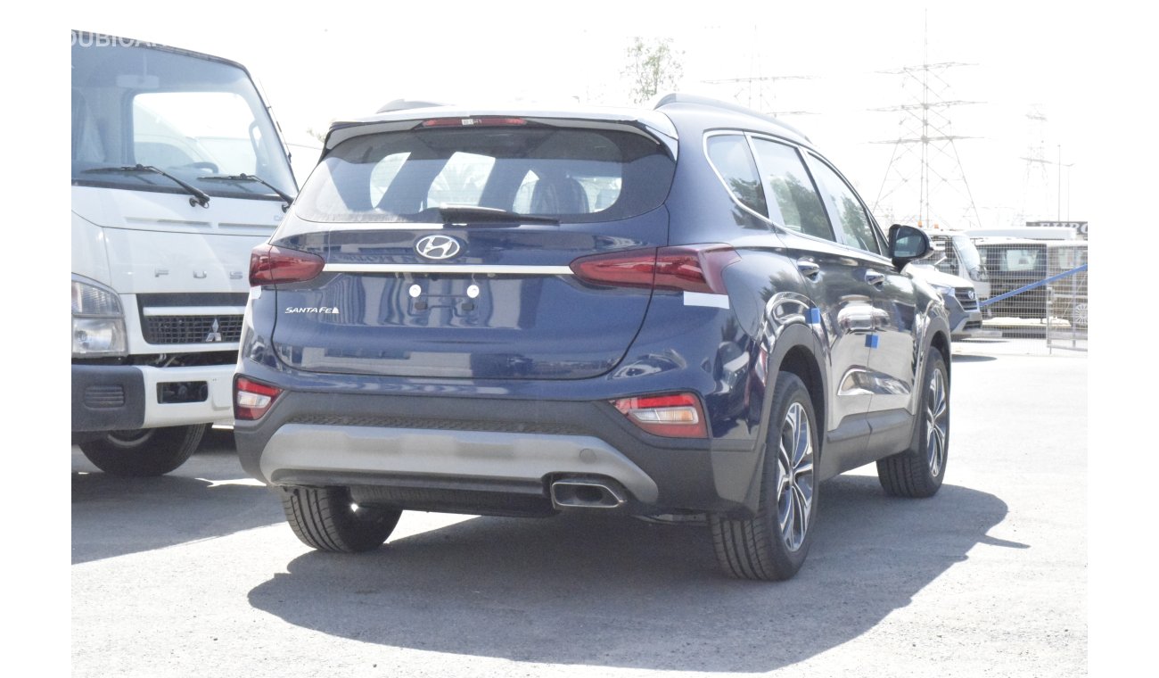 Hyundai Santa Fe 2019 2.4 L  4x4  PANORAMIC WITH WIRELESS CHARGER   LEATHER &  ELECTRIC SEAT  ONLY FOR EXPORT