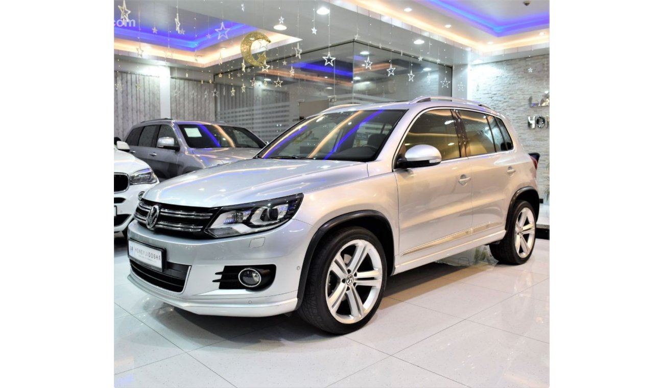 Volkswagen Tiguan EXCELLENT DEAL for this Volkswagen Tiguan R-Line 2.0 TSi 4Motion! 2016 Model!! in Silver Color! GCC 