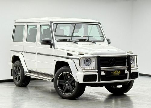 مرسيدس بنز G 500 Std 4.0L (416 HP) 2018 Mercedes Benz G500 AMG Designo Manufaktur Edition, Warranty, Excellent Condit