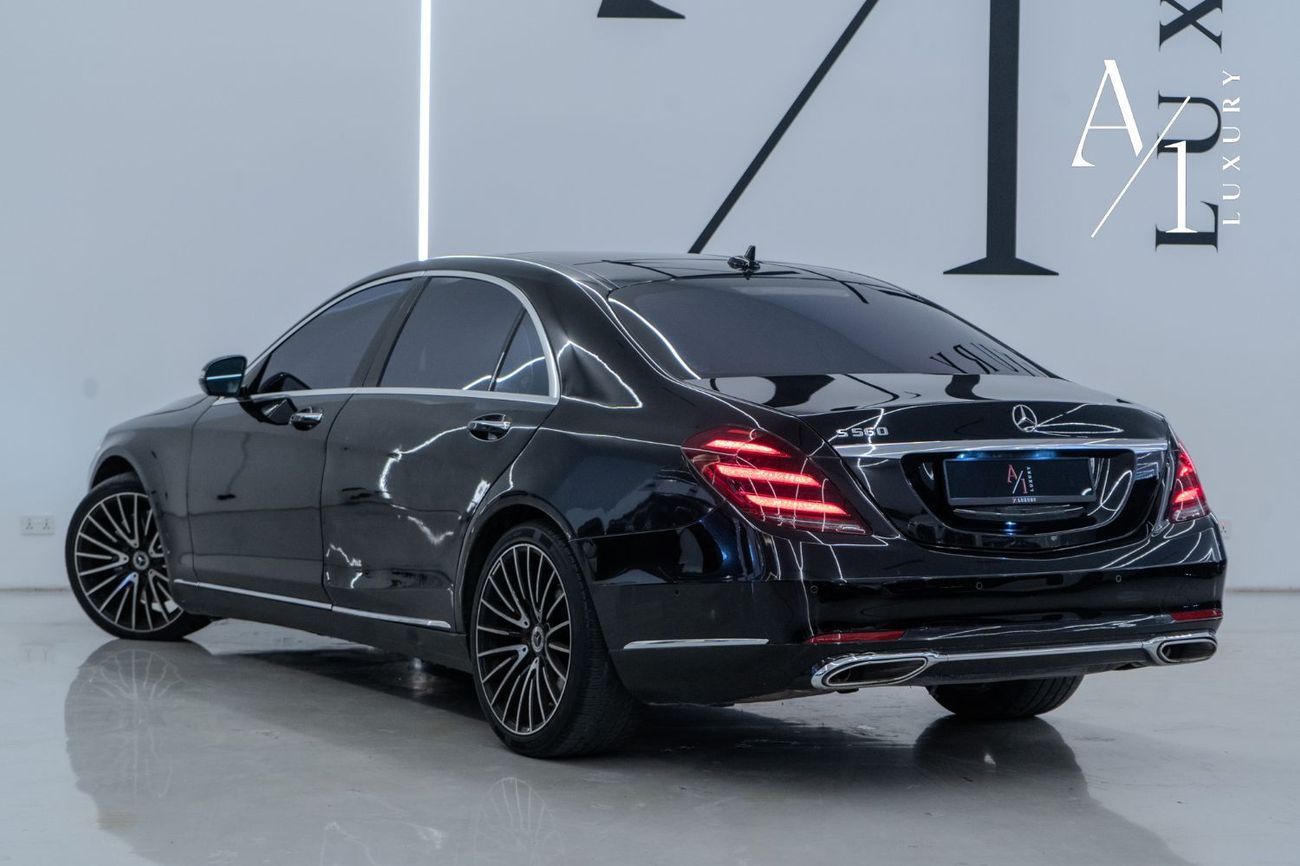 مرسيدس بنز S 560 Std 4.0L (463 HP) 2020 Mercedes Benz S560 LWB, Warranty, Service History, Fully Loaded, Excellent Co