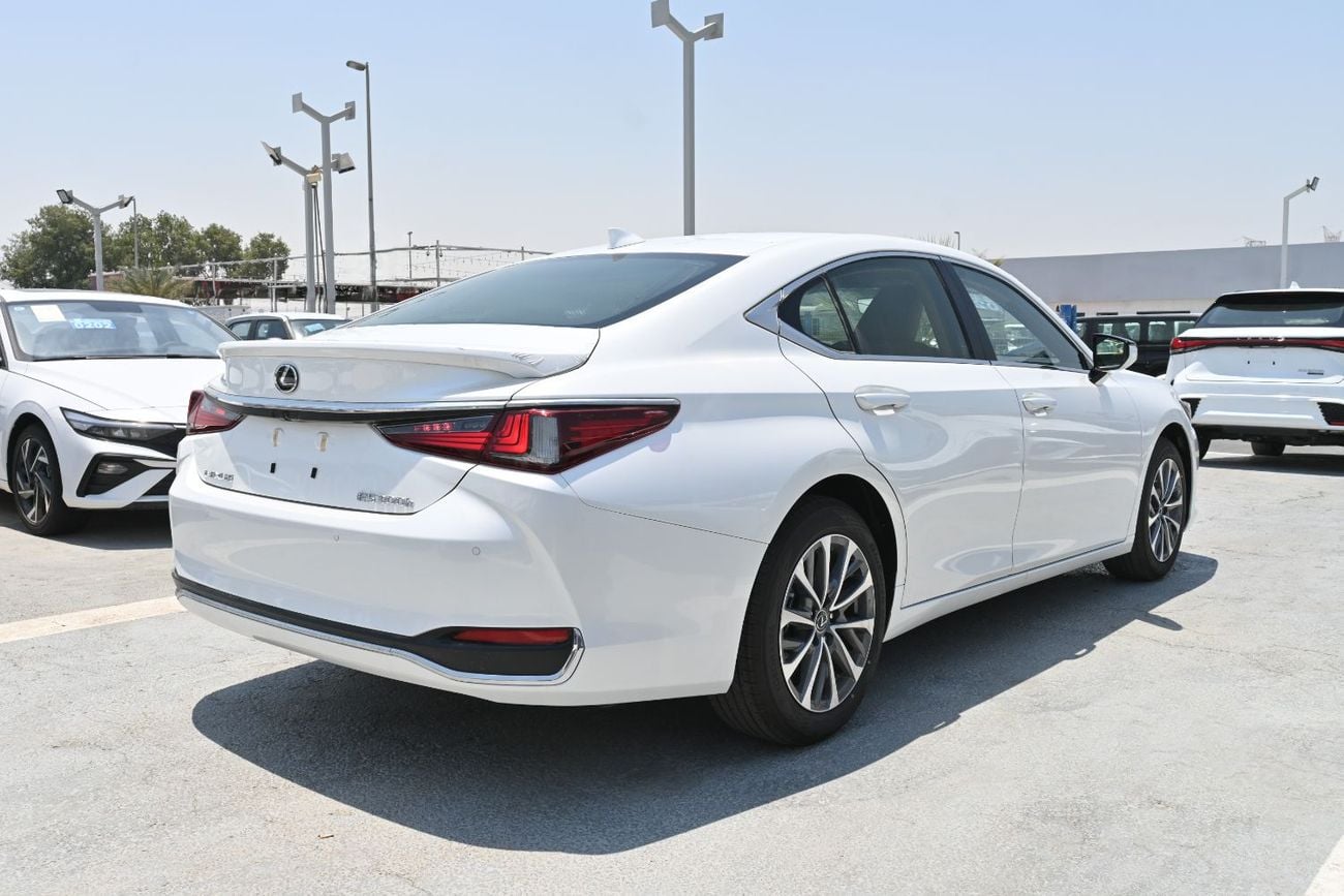 لكزس ES300h PLATINUM Lexus ES300H 2.5L Hybrid, Color White Model 2025