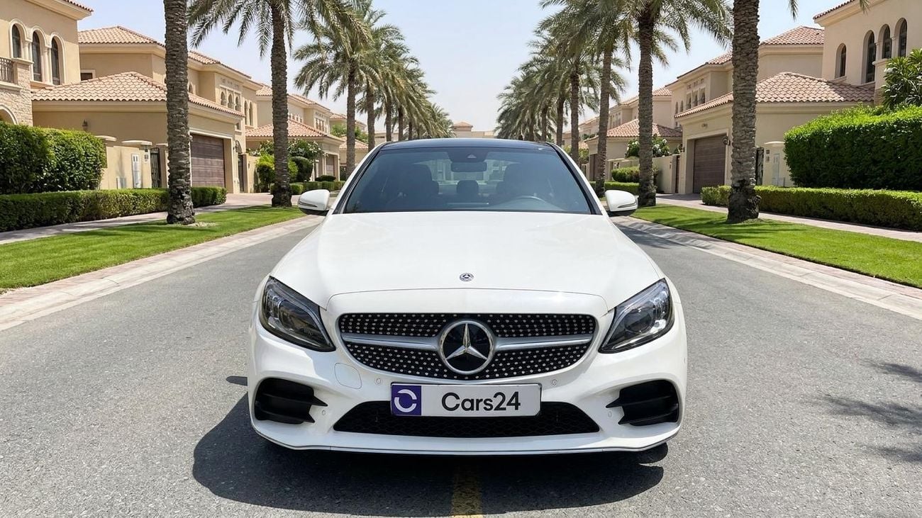Mercedes Benz C200 AMG 2021 | AED 1730/Month | 0 DP | 30 Day Return | Warranty | Service History