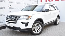 Ford Explorer XLT 3.5 AWD GCC 2018 DEALER WARRANTY