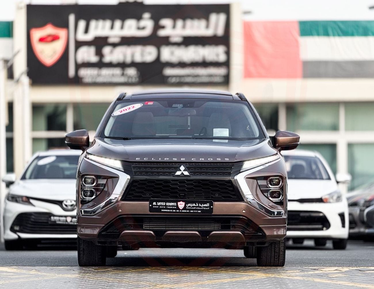 Mitsubishi Eclipse Cross GLS Highline 1.5L 4WD Mitsubishi Eclipse Cross | Full Option | 2022 | GCC | Original Paint | Acciden