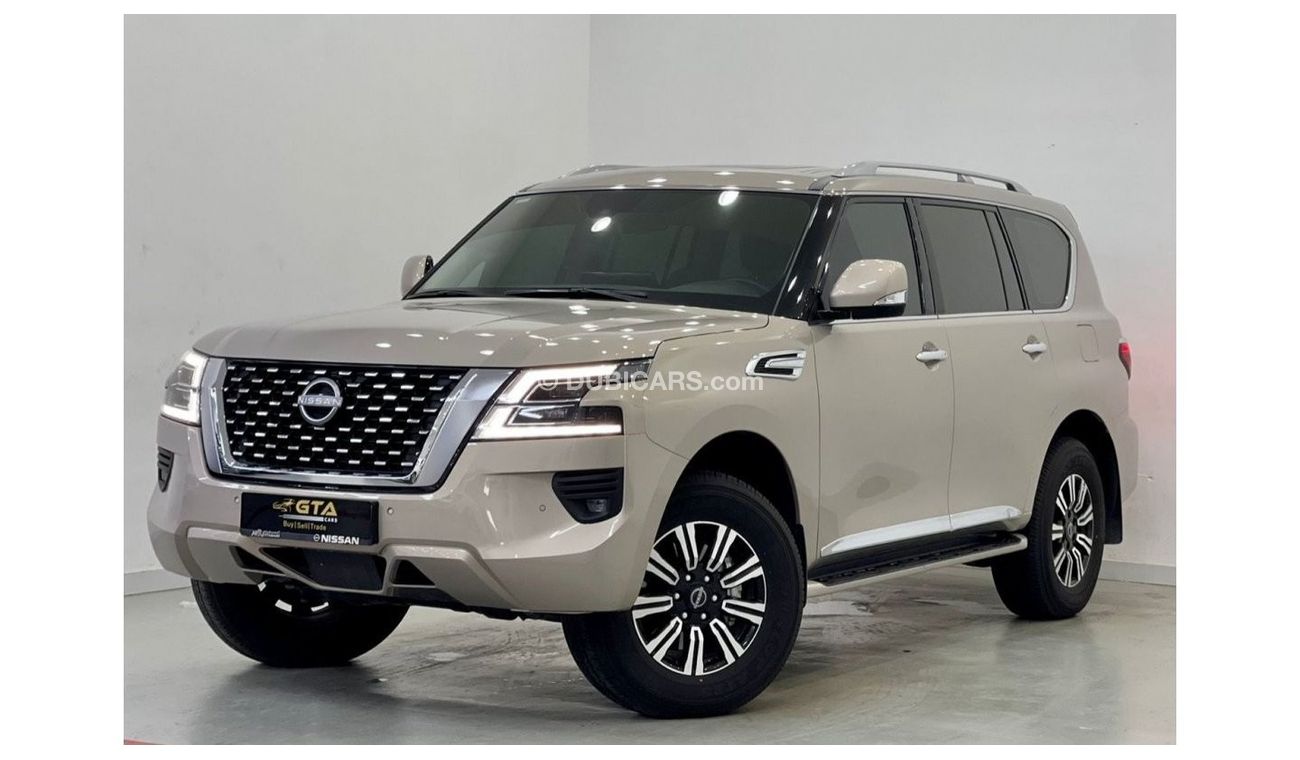 Nissan Patrol LE Titanium 2022 Nissan Patrol Titanium 70th Anniversary, Nissan Warranty 2027, Nissan Service Contr