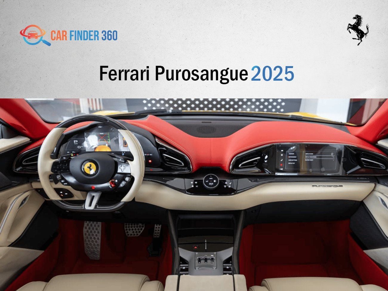 فيراري بوروسانجوي Ferrari Purosangue 2025 (Export Only)