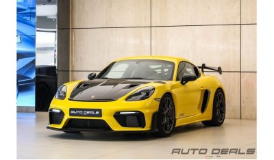 بورش كايمان جي تي ٤ Porsche 718 Cayman GT4 RS Weissach RS | 2023 - GCC - Warranty Available | 4.0L F6