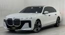 BMW 760Li 2023 BMW 760i M-Sport, 5 Years BMW Warranty, 2028 BMW Service Pack, Fully Loaded, GCC
