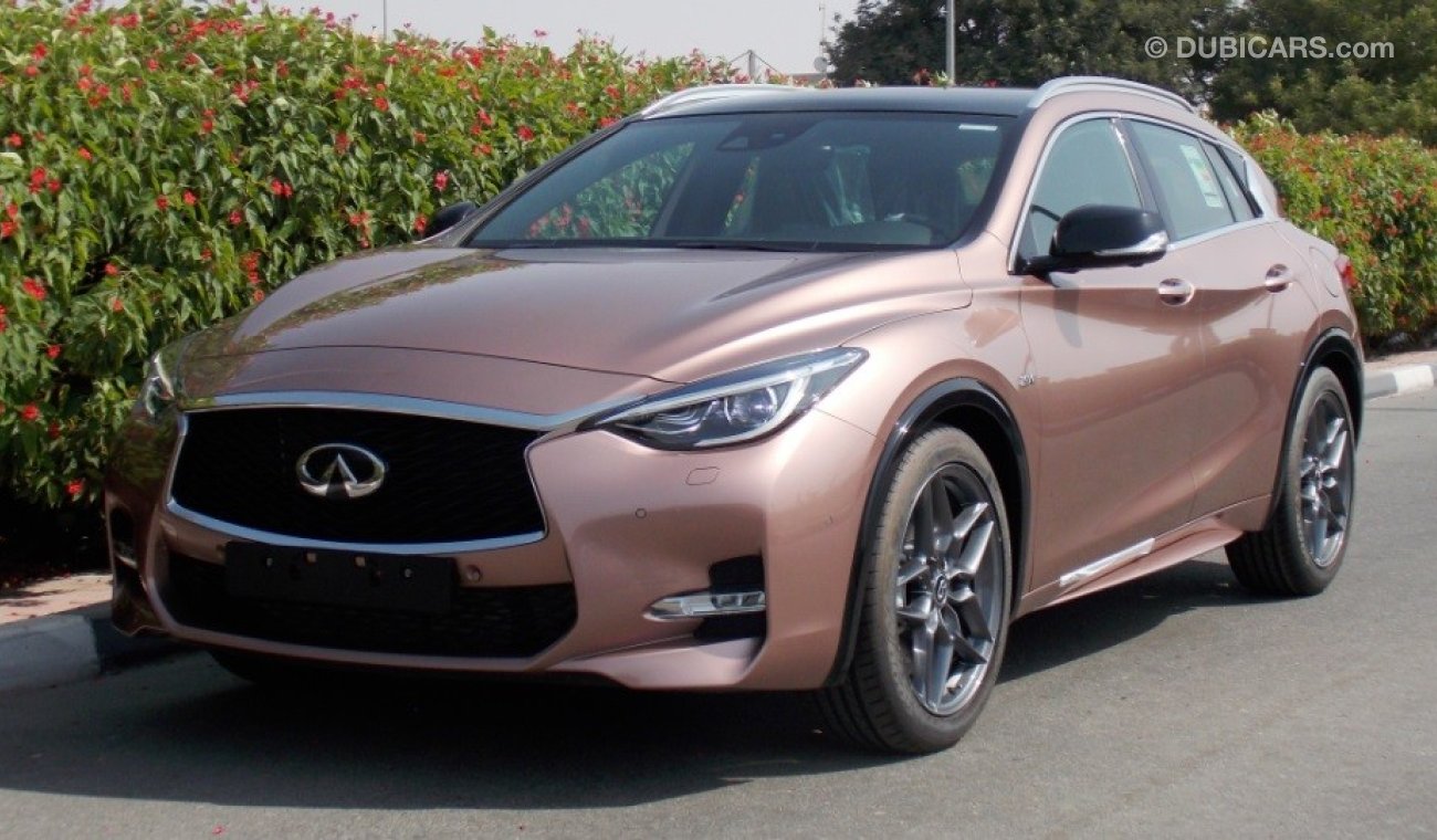 Infiniti Q30 S 2017 Luxury 4dr  AWD 2.0L 4cyl Turbo Full Option Gcc With 3Yrs./100k Km Warranty at the Dealer