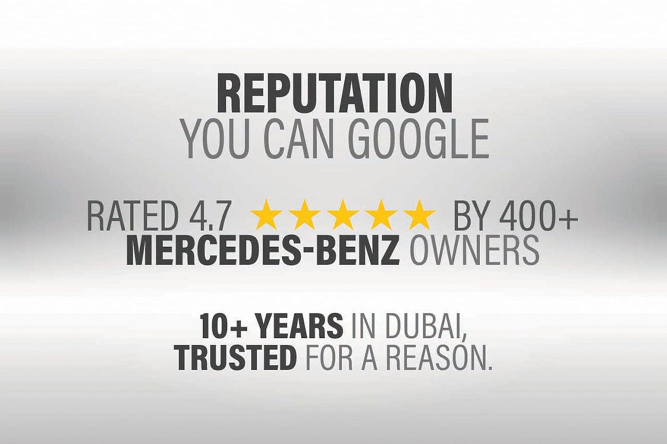 Mercedes-Benz G 500 0% Downpayment | AED 8,049 P/M | Gargash Mercedes-Benz Service and Warranty Package