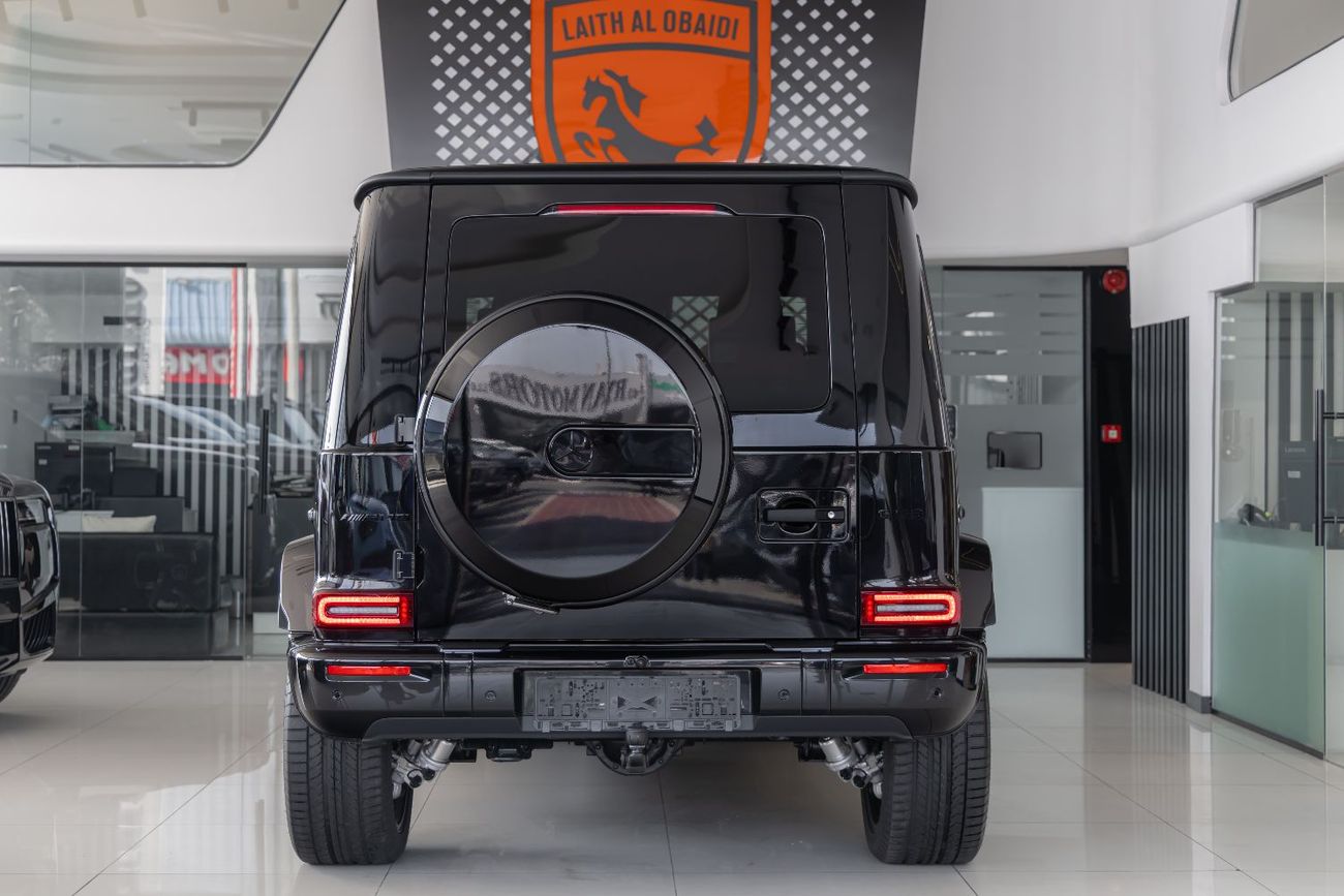 Mercedes-Benz G 63 AMG Double Night Pack | Fully Loaded | European Specs | Gargash Auto Warranty PERFOMANCE PACKAGE | 2026