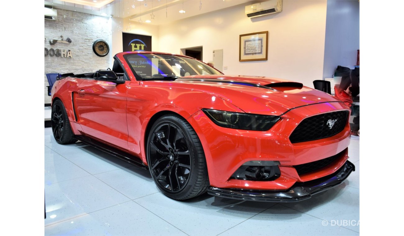 Ford Mustang EXCELLENT DEAL for our FORD Mustang ( ECO BOOST ) CONVERTIBLE 2015 Model!! in Red Color! American Sp
