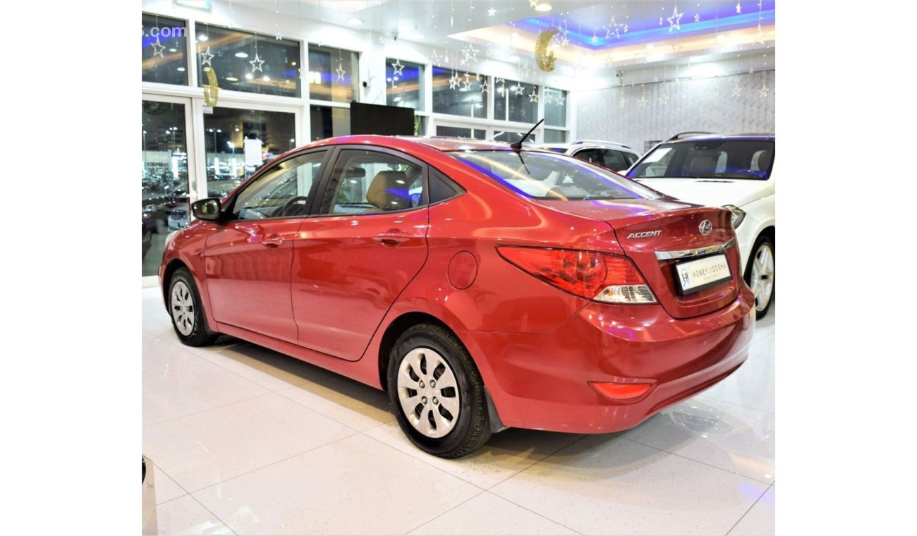 هيونداي أكسنت Hyundai Accent 2016 Model!! in Red Color! GCC Specs