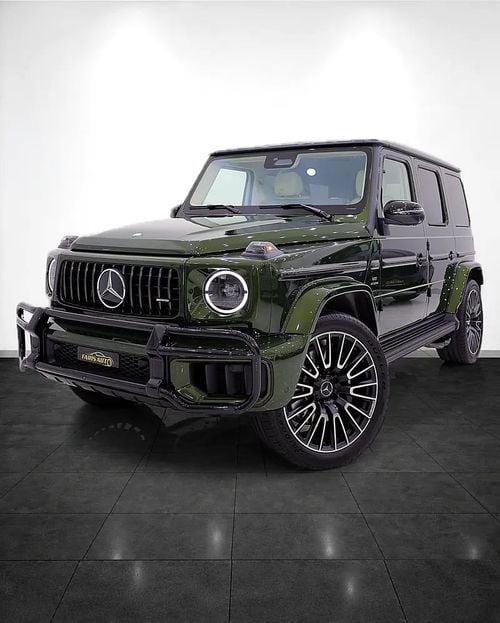 Mercedes Benz G63 AMG G63 MANUFAKTUR SPECIAL OLIVE + CARBON INTERIOR + 5 YEARS DEALER WARRANTY + SERVICE