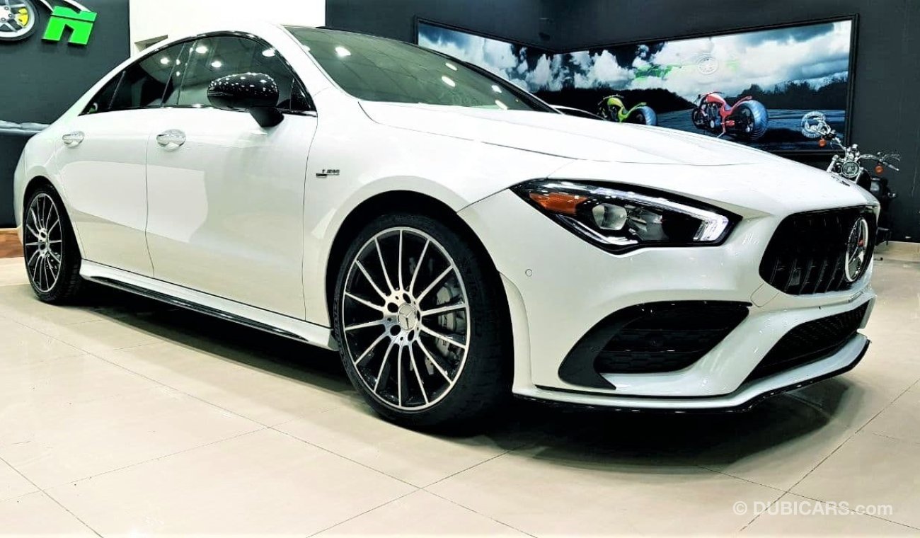 Mercedes-Benz CLA 35 AMG MERCEDES CLA 35 AMG 2021 MODEL WITH ONLY 1800KM IN A VERY BEAUTIFUL SHAPE FOR ONLY 189,000 AED