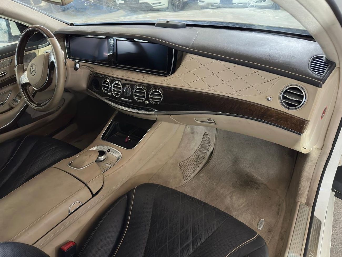 مرسيدس بنز S 550 MERCEDES S550L AMG 2014 4.7L | WALD AERO KIT | CHAUFFEUR PACKAGE | DRIVING ASSISTANCE PACKAGE