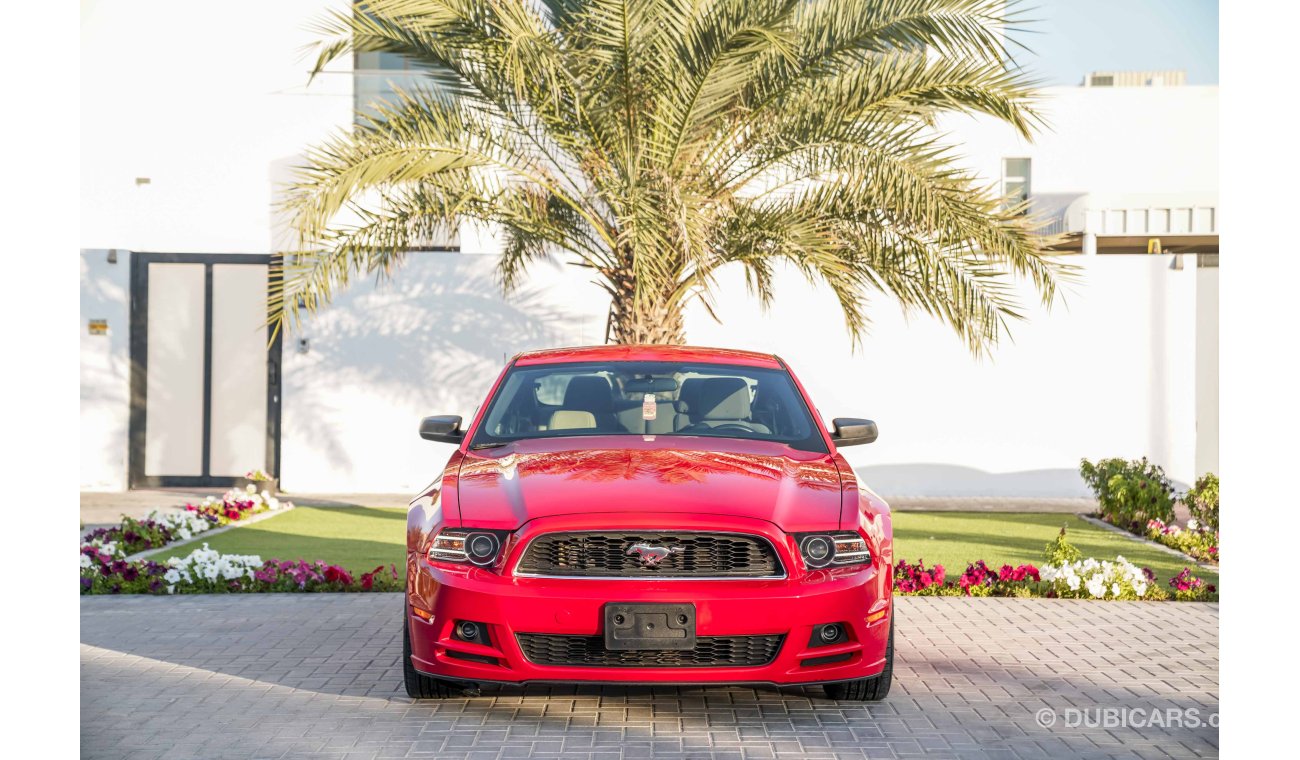 Ford Mustang V6 Manual - GCC - AED 764 Per Month - 0% DP