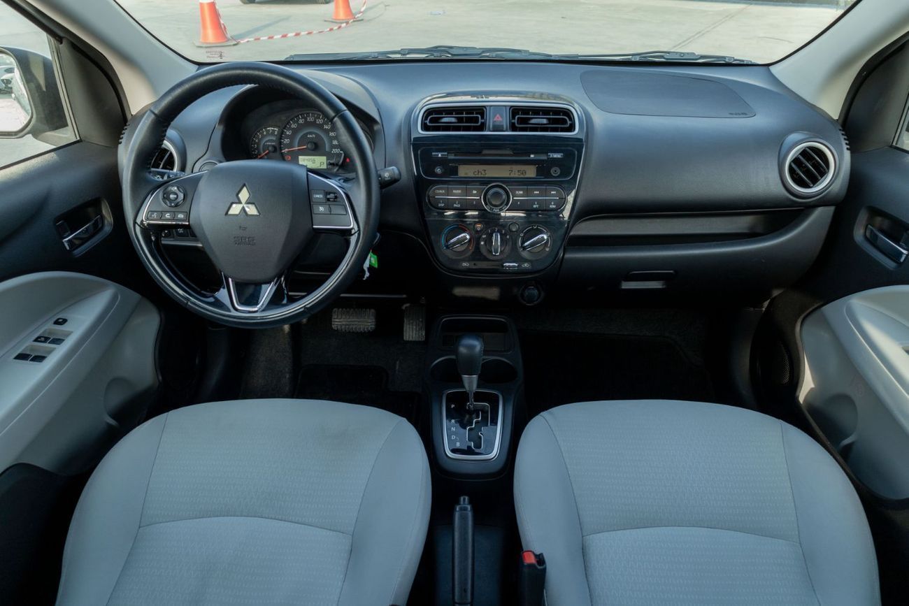 Mitsubishi Attrage GLX 1.2L l GCC | Zero Down Payment | AED 356 Monthly | Unlimited Kms Warranty