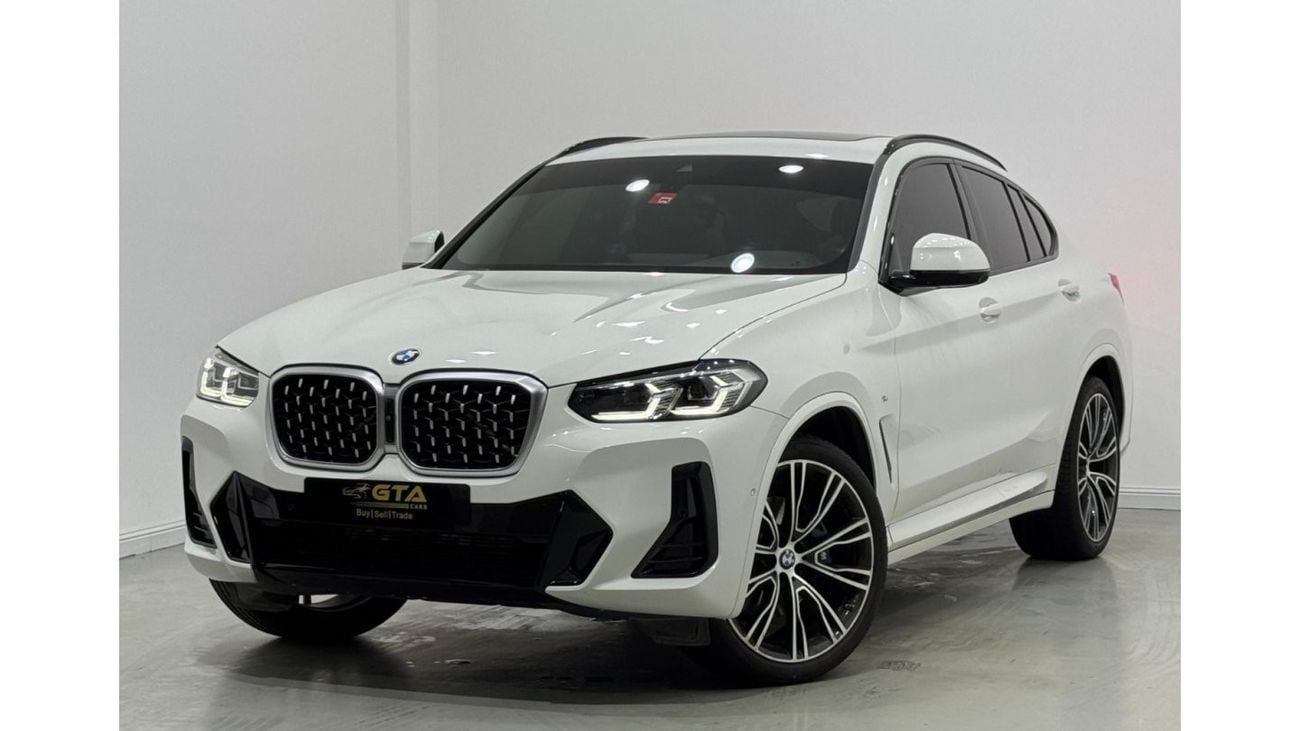 بي أم دبليو X4 xDrive 30i 2022 BMW X4 xDrive30i M-Sport, April 2027 BMW Warranty + Service Pack, Full Options, Low