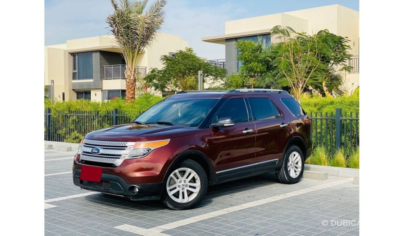 Ford Explorer XLT 2015 || GCC || 0% D.P || Full Option || Agency Maintained