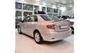 تويوتا كورولا UPDATED LAST SERVICE from the AGENCY! Toyota Corolla XLi 1.6L 2011 Model!! in Silver Color! GCC Spec
