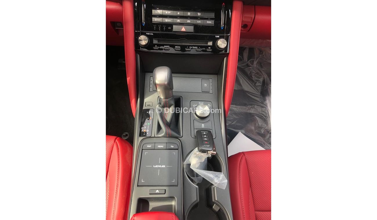 Lexus IS300 LEXUS IS 300 FSPORT, 2.0L, FULL OPTION, WHITE EXTERIOR WITH RED LEATHER INTERIOR, SUNROOF, FOR EXPOR