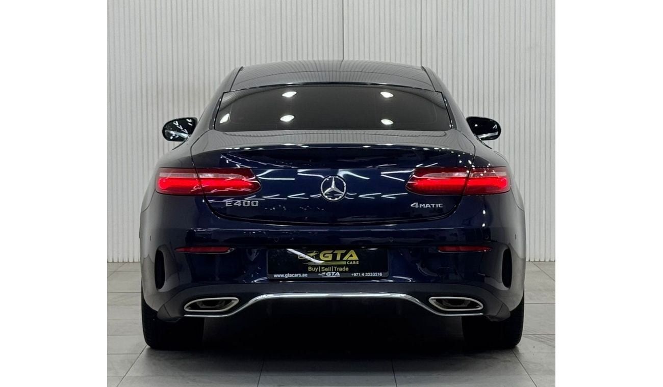 Mercedes-Benz E 400 Coupe 2018 Mercedes Benz E400 AMG 4MATIC Coupe, Warranty, Full Service History, Excellent Condition, GCC