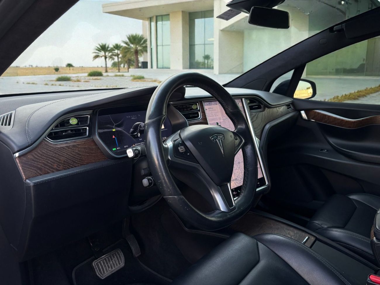 تسلا موديل اكس Long Range (AWD) 75D | 2017 | GCC SPECS | AED 1370 per month