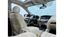 Infiniti QX60 Comfort 2017 Infiniti QX60, 7 Seater, Warranty, Service History, GCC