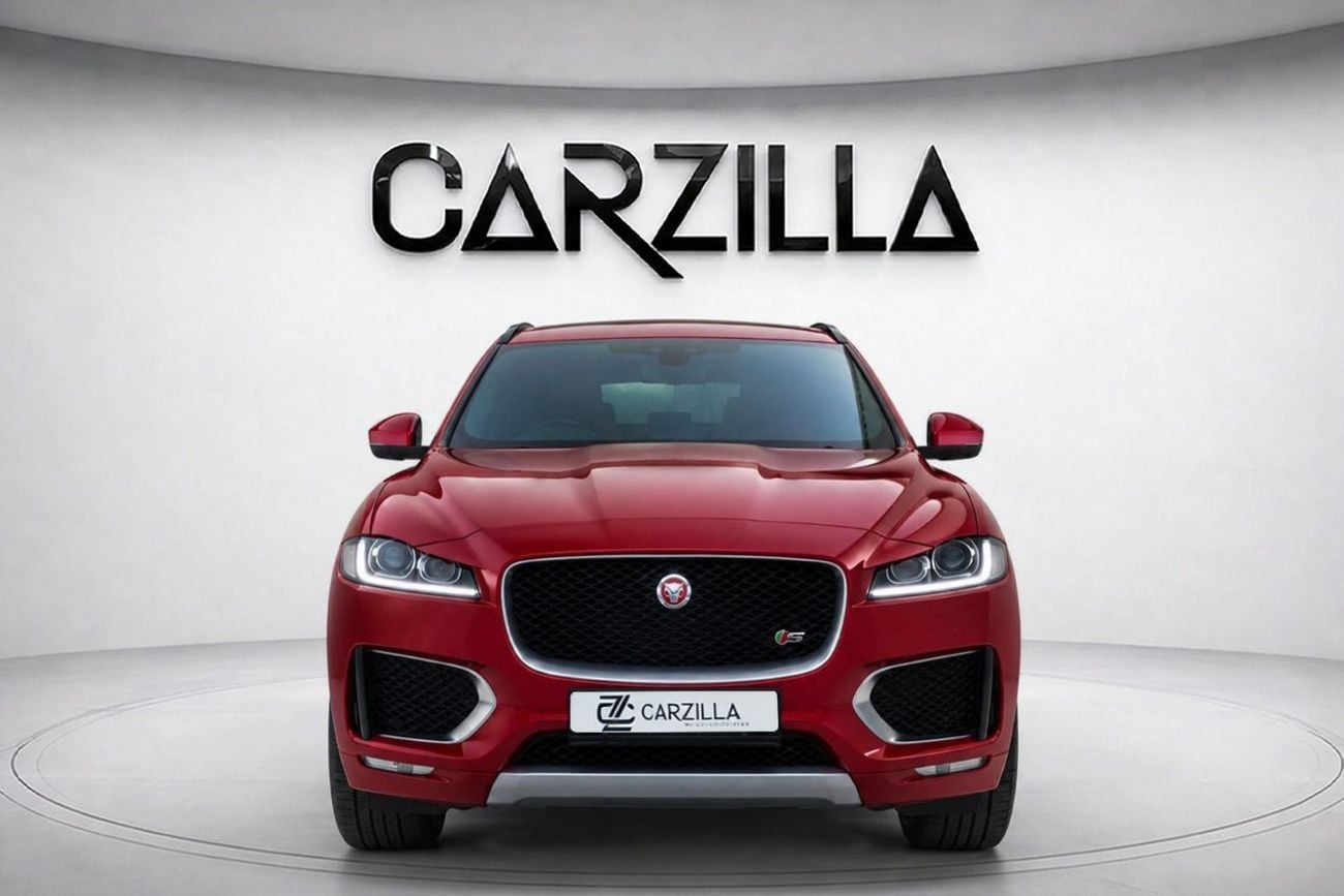 Jaguar F-PACE S Jaguar F-PACE 2018 l Supercharged V6 l AED 1,069 / Monthly