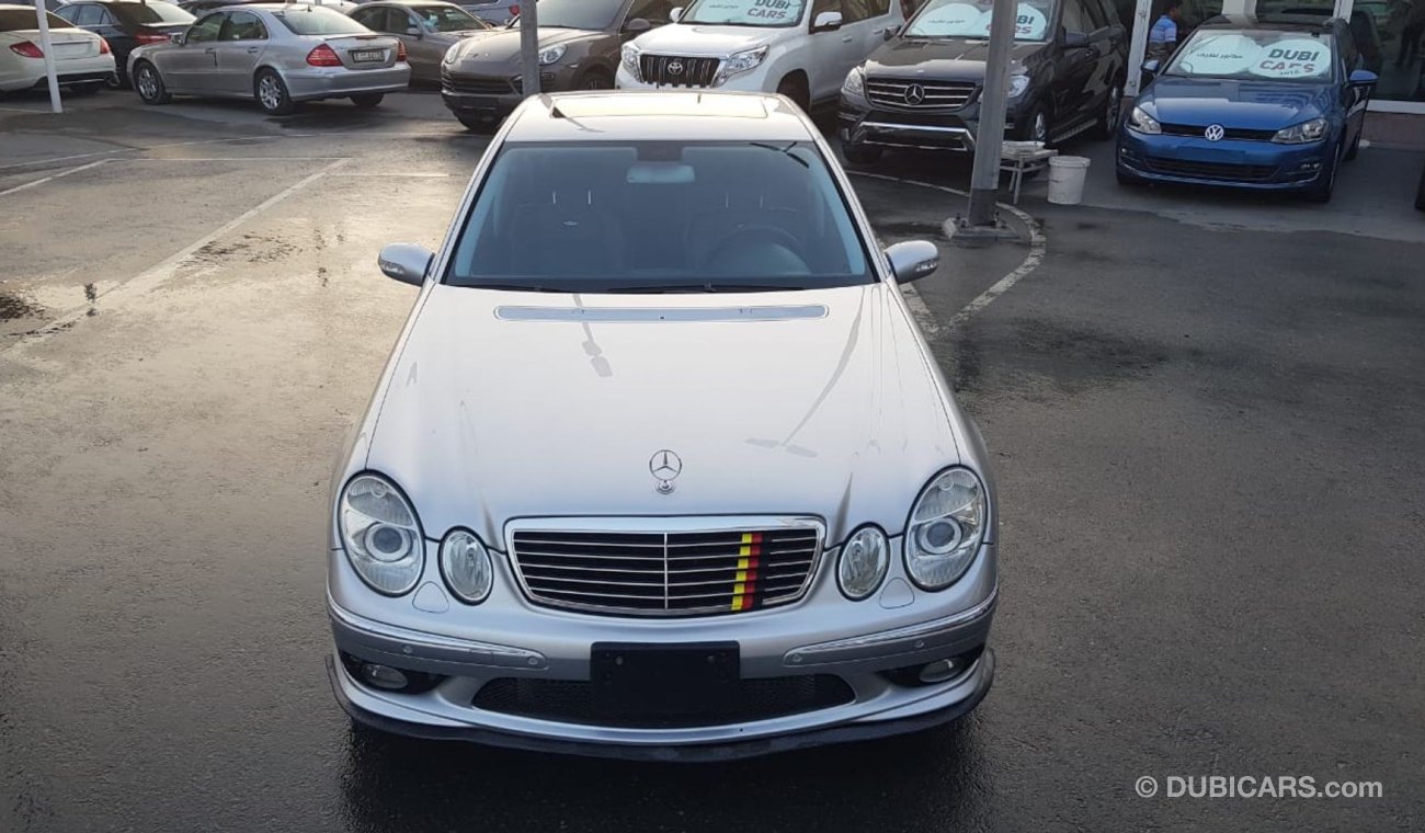 Mercedes-Benz E 55 AMG Mercedes Benz E55 model 2006 Japan car prefect condition full option sun roof leather seats back air