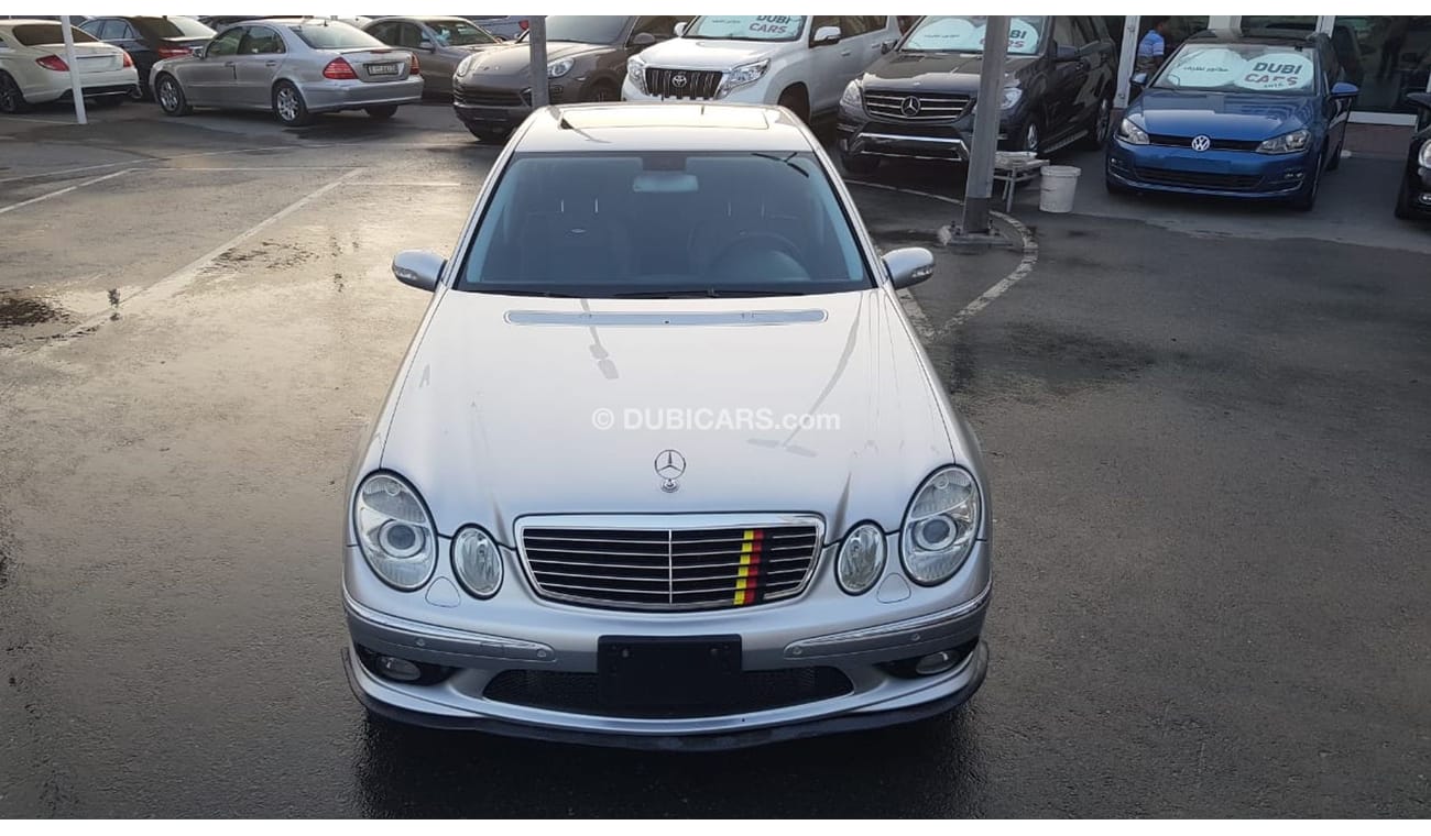 مرسيدس بنز E 55 AMG موديل 2006 وارد اليابان حاله ممتازه من الداخل والخارج فل مواصفات كراسي جلد ومثبت سرعه وتحكم كهربي كا