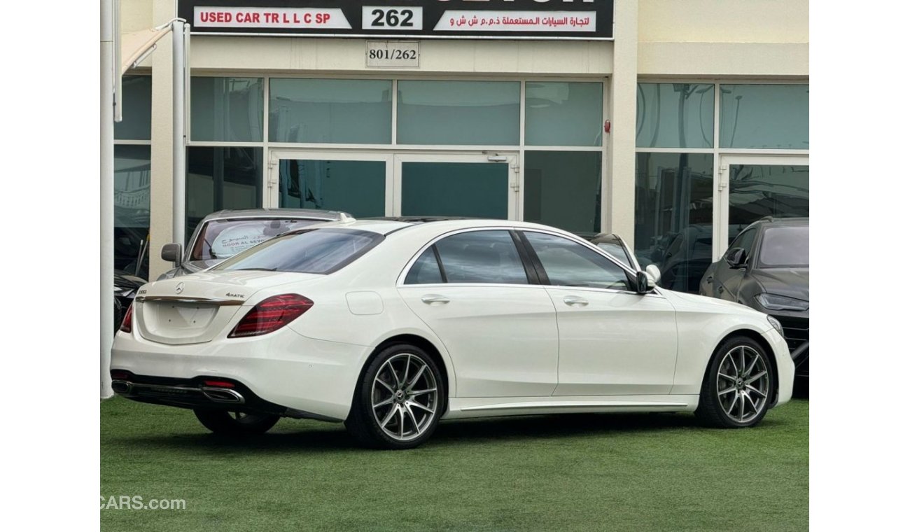 مرسيدس بنز S 560 مرسيدس بنز اي ام جي S560 خليجي فل ابشن 5 فصوص تشييكات وكاله بحاله ممتازه