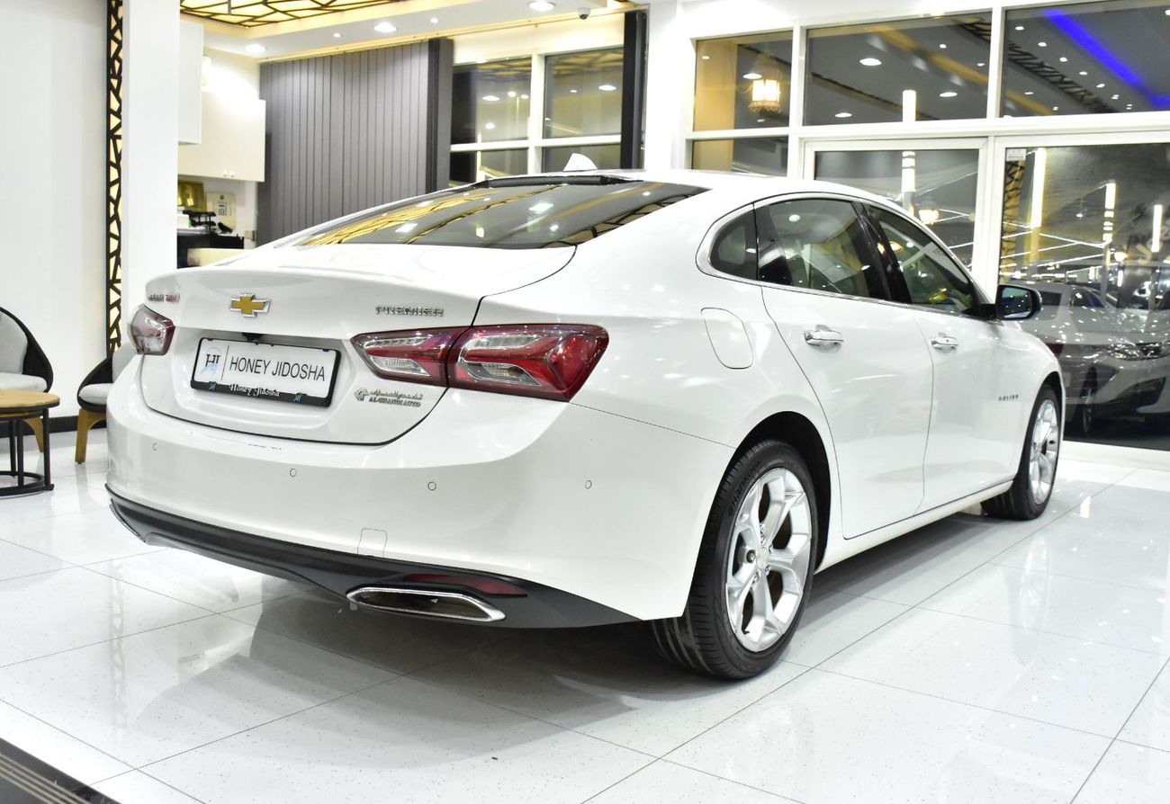 Chevrolet Malibu EXCELLENT DEAL for our Chevrolet Malibu Premier ( 2019 Model ) in White Color GCC Specs