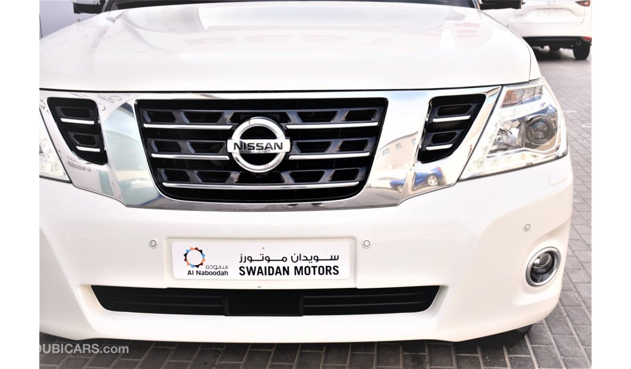 نيسان باترول AED 3526 PM |  5.6L LE PLATINUM CITY  V8 4WD 2018 GCC DEALER WARRANTY