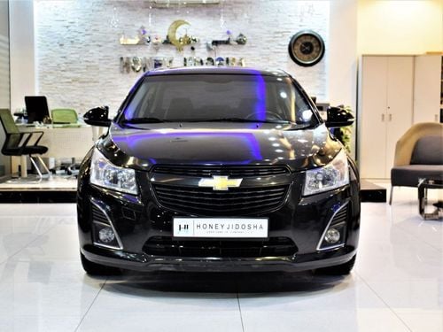 شيفروليه كروز AMAZING Chevrolet Cruze LT 2015 Model!! in Black Color! GCC Specs