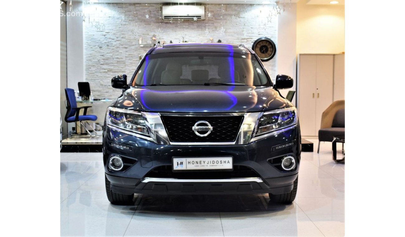 Nissan Pathfinder AMAZING Nissan Pathfinder SV 4WD 2016 Model!! in Dark Blue Color! GCC Specs