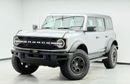 Ford Bronco Wildtrak 2.7L (5 Seater) 2022 Ford Bronco Wildtrak, 2027 Ford Warranty + Service Pack, Full Ford Ser
