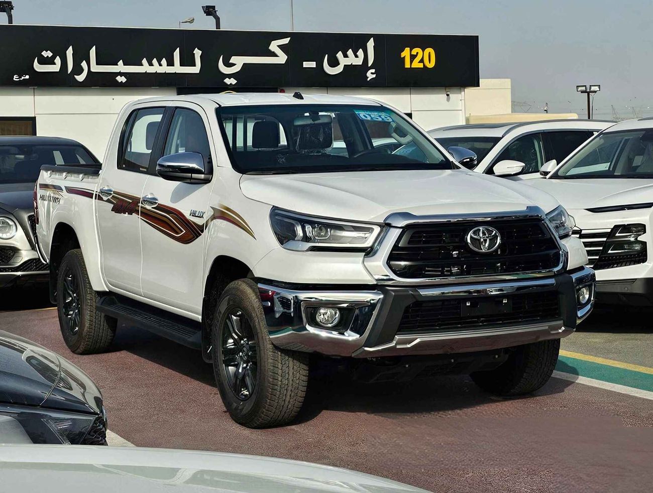 Toyota Hilux A/T, 2.7L PETROL, DVD + CAMERA, AUTO A/C, 4WD (CODE # HPDWAM2)