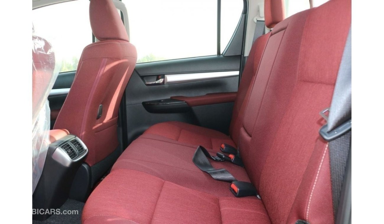 تويوتا هيلوكس GLX 2021 | FULL OPTION 2.7L 4X4 D/C M/T FABRIC SEATS - WITH GCC SPECS - EXPORT