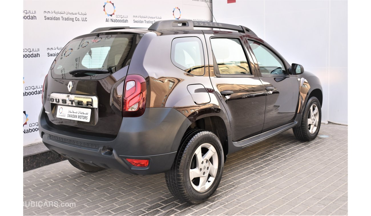 Renault Duster 2.0L PE 2018 GCC SPECS DEALER WARRANTY