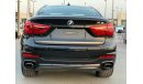 BMW X6 BMW X6 MODEL 2015 GCC car prefect condition full option panoramic roof leather seats Auto park