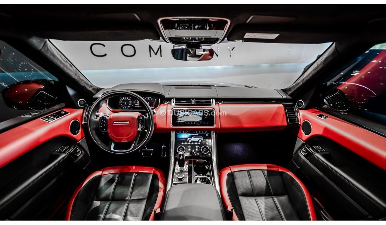 لاند روفر رينج روفر سبورت 2021 Range Rover Sport HST,2026 Land Rover Warranty + Service Contract, Low KM, GCC