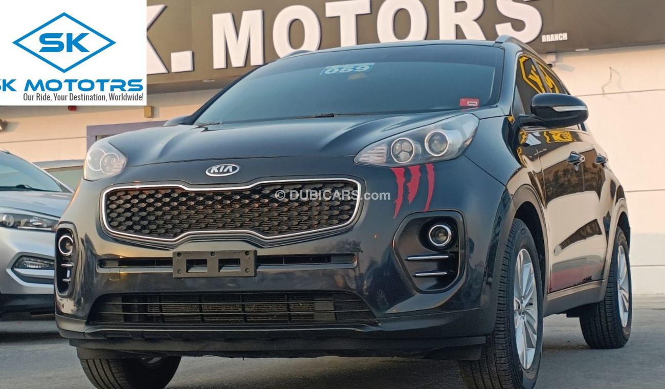 Kia Sportage 2.0L Petrol, Non Accident, Non Painted, RTA PASS (LOT # 385079)