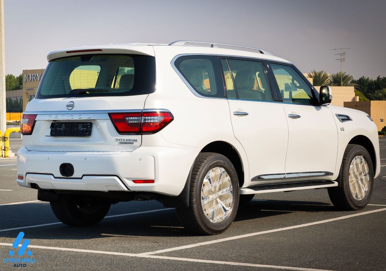 Nissan Patrol LE Titanium 5.6L / Warrior V8 / 7 4WD A/T Petrol / The Best Luxury SUV - GCC - Book Now