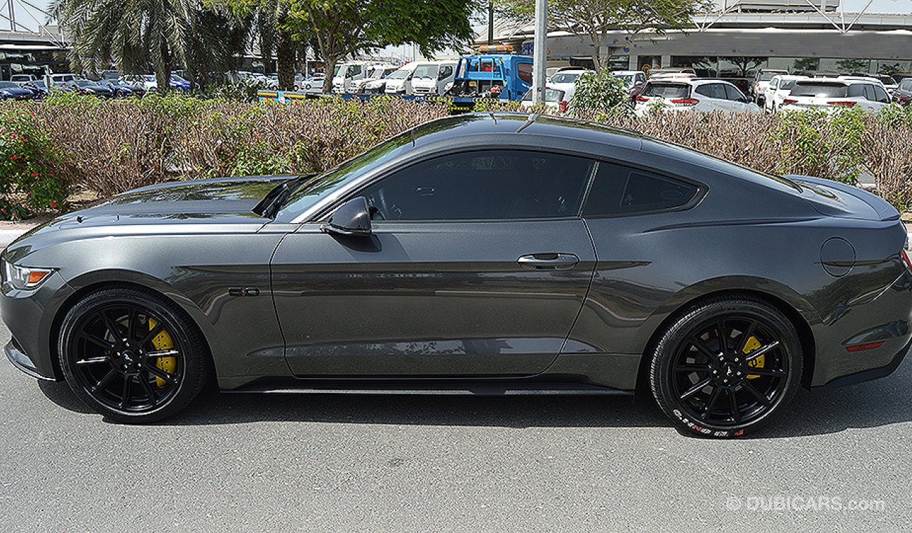 Ford Mustang GT Premium, GCC, Black Edition, 5.0L V8 with Warranty and Service (RAMADAN OFFER)