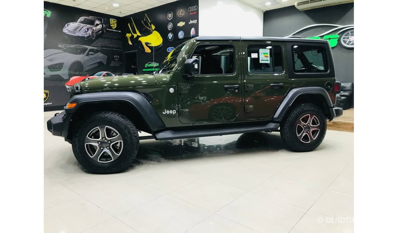 جيب رانجلر JEEP WRANGLER UNLIMTED SPORT 2021 0 KM WITH FREE INSURANCE AND REGISTERATION AND 3 YEARS WARRANTY