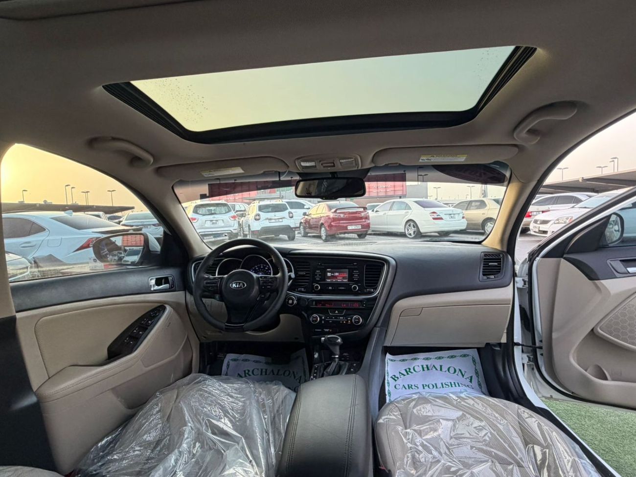 Kia Optima Us, full panoramic