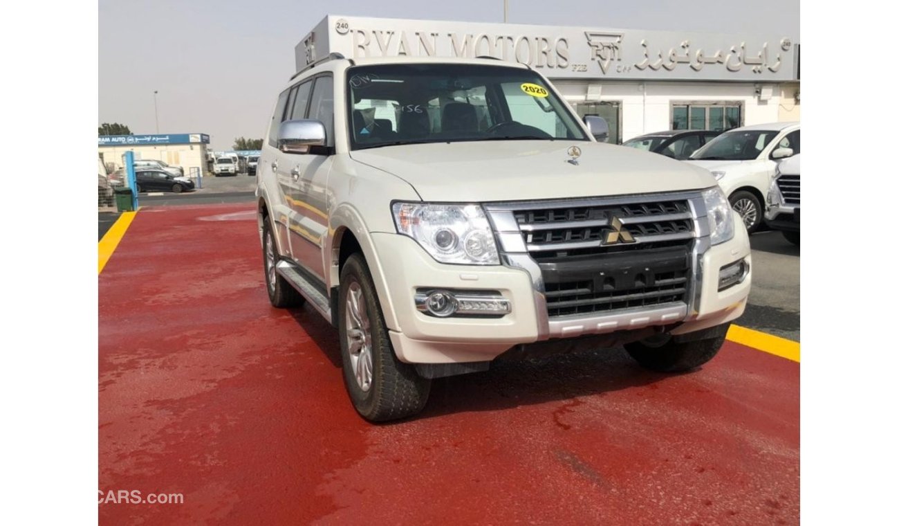 ميتسوبيشي باجيرو 3.8L V6 GL X  2020 KEY START DVD BACK CAME SHORT SECREAN LEATHER SEATS  ELECTRIC SEATS EXPORT ONLY