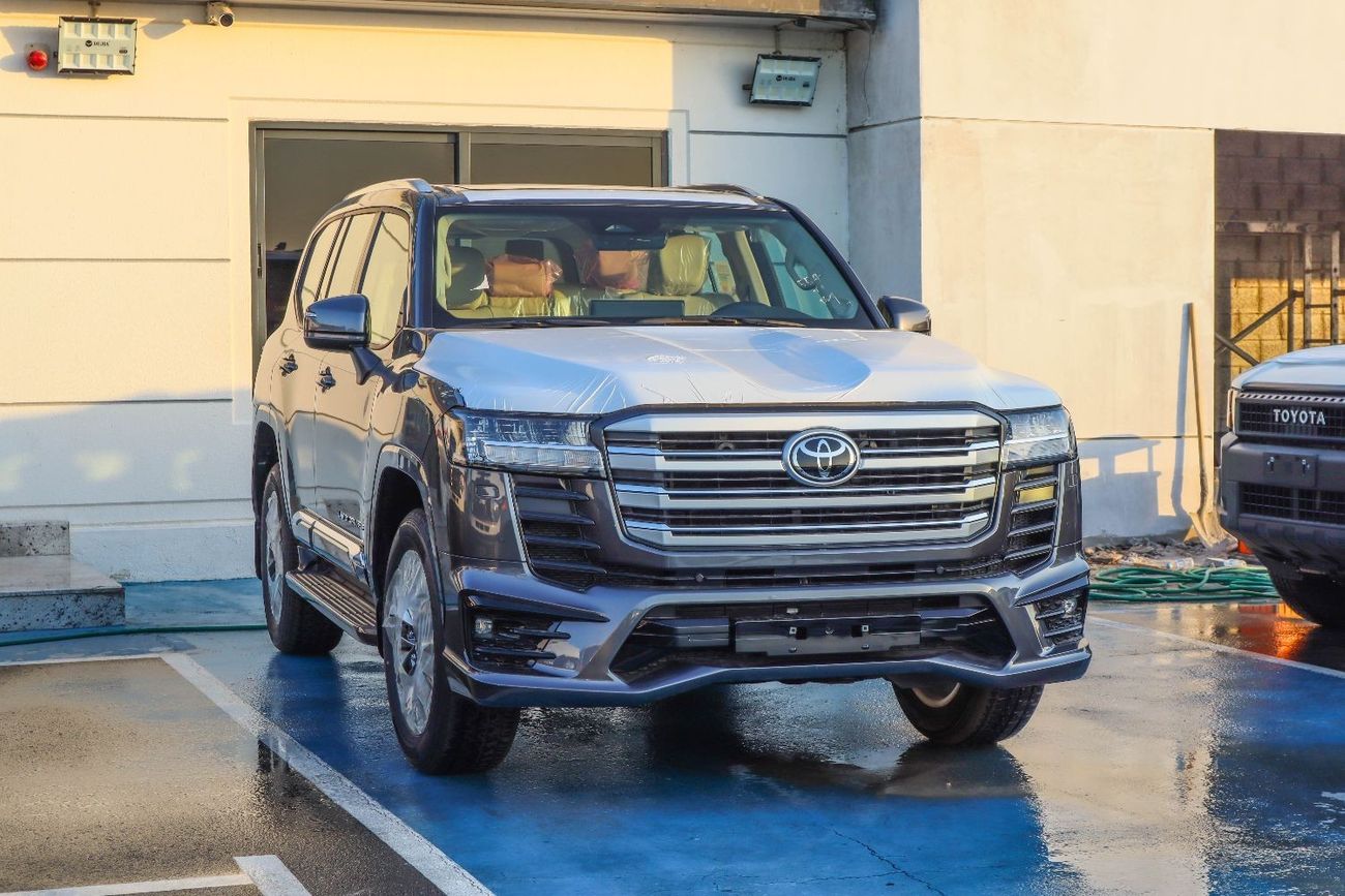 تويوتا لاند كروزر 2025 Toyota Land Cruiser GXR 3.5L (Full Option, Gray Color)